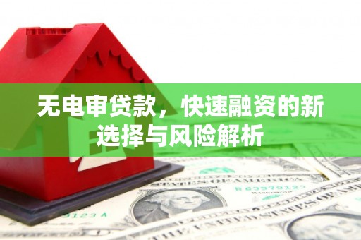 扎兰屯无电审贷款，快速融资的新选择与风险解析