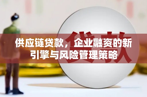 扎兰屯供应链贷款，企业融资的新引擎与风险管理策略