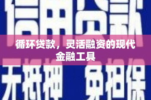 扎兰屯循环贷款，灵活融资的现代金融工具