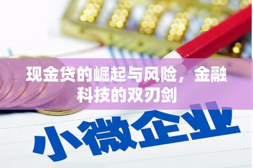 扎兰屯现金贷的崛起与风险，金融科技的双刃剑